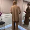 Ghisa 25YGSTKM4719 Camel Yaka Detaylı İkili Takım