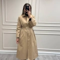 Ghisa 26KGSTRN2687 Camel Kemerli Trençkot