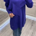 Ghisa 26KOBTNK4206 Mor Tunik