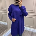 Ghisa 26KOBTNK4206 Mor Tunik