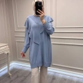 Ghisa 3620T4325 Mavi Merserize Tunik