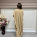 İnvee 5747 Camel Triko Elbise