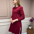İnvee 6222 Bordo Triko Tunik