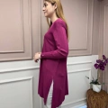 İnvee 6222 Vişne Triko Tunik
