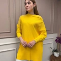 İnvee 6250 Sarı Triko Tunik