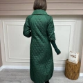 İnvee 6378 Yeşil Triko Eldivenli Uzun Mont