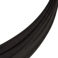 İpekevi 04390 Siyah Dört Mevsim Kazayağı Desenli Monogram Şal