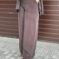 Miss Dalida T26Y7010 Kakao Cupro Cepli Pantolon Etek