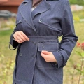 Miss Dalida T26Y8208 Lacivert Kargo Cepli Denim Ceket