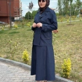 Miss Dalida T26Y8208 Lacivert Kargo Cepli Denim Ceket