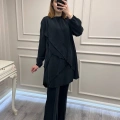 Misswhence 39017 Siyah Tunik