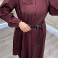 Misswhence 39305 Bordo Kemerli Tunik