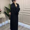 Nuss Triko 26Y2051 Siyah Elbise