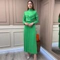 Senna 3053S23 Yeşil Inpeza Elbise