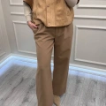 Venöve 26FWPNT0044 Camel Ketty Pantolon