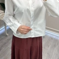 Venöve 26SSGOM0024 Beyaz Irine Gömlek