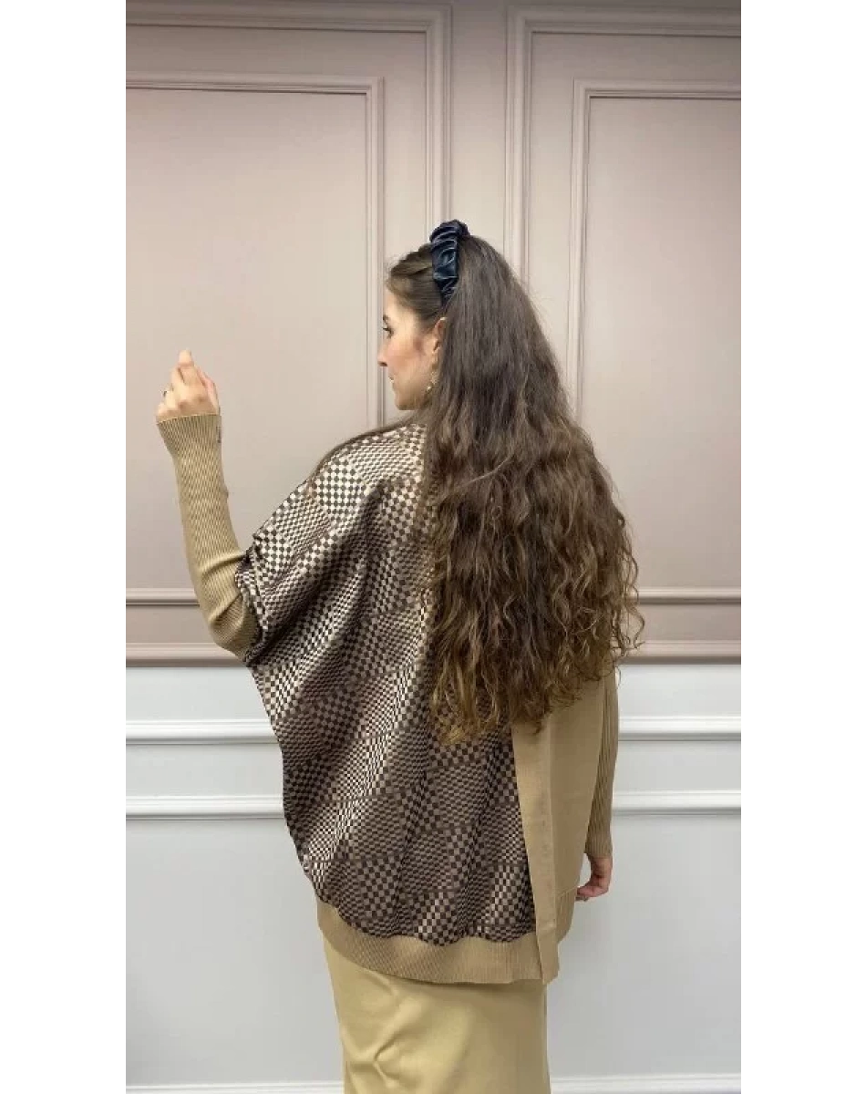 İnvee 6248 Camel Rayon Tunik