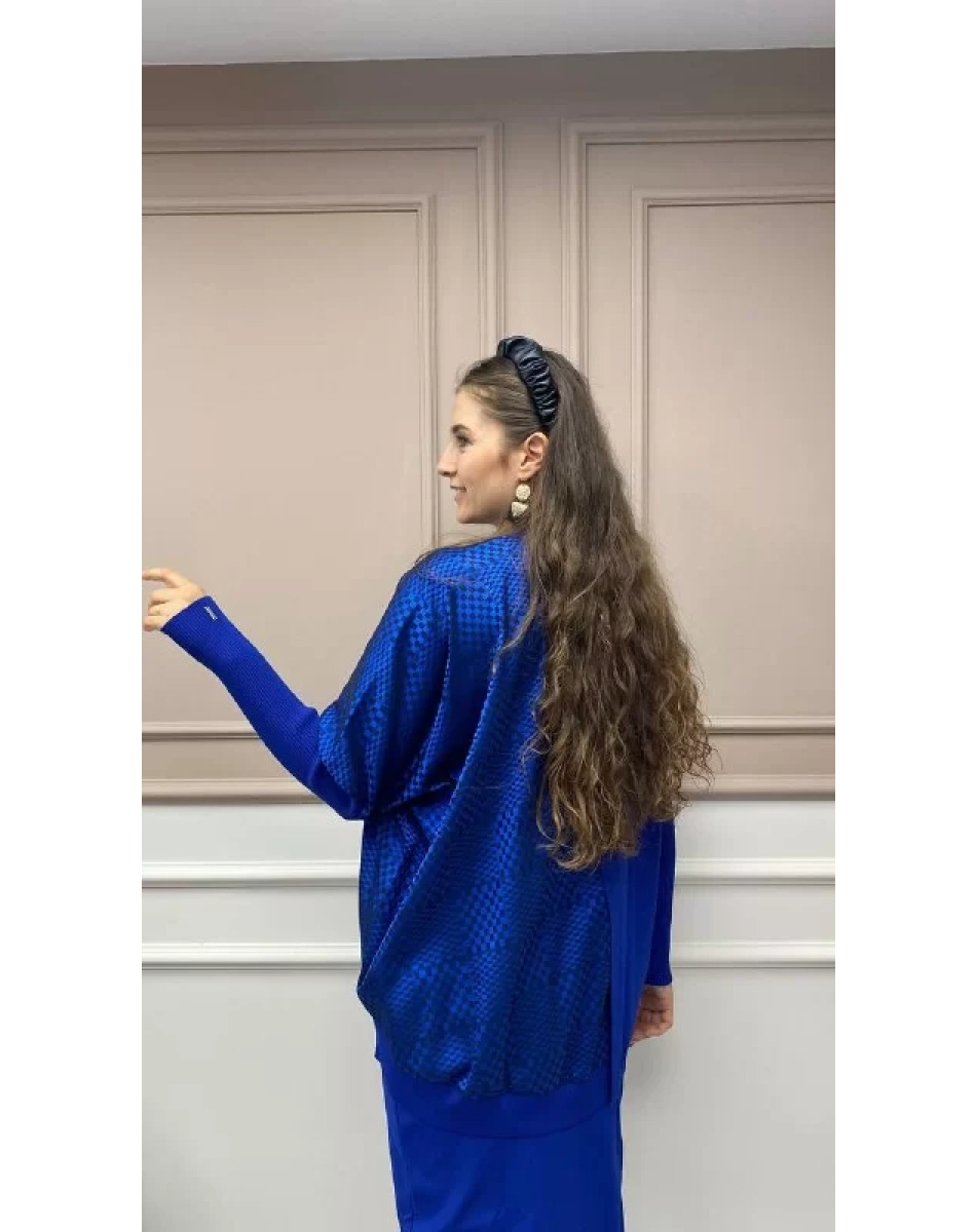 İnvee 6248 Sax Rayon Tunik