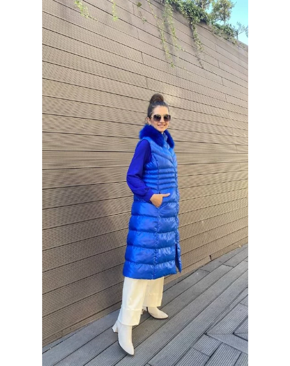 İnvee 6836 Sax Kürklü Yelek