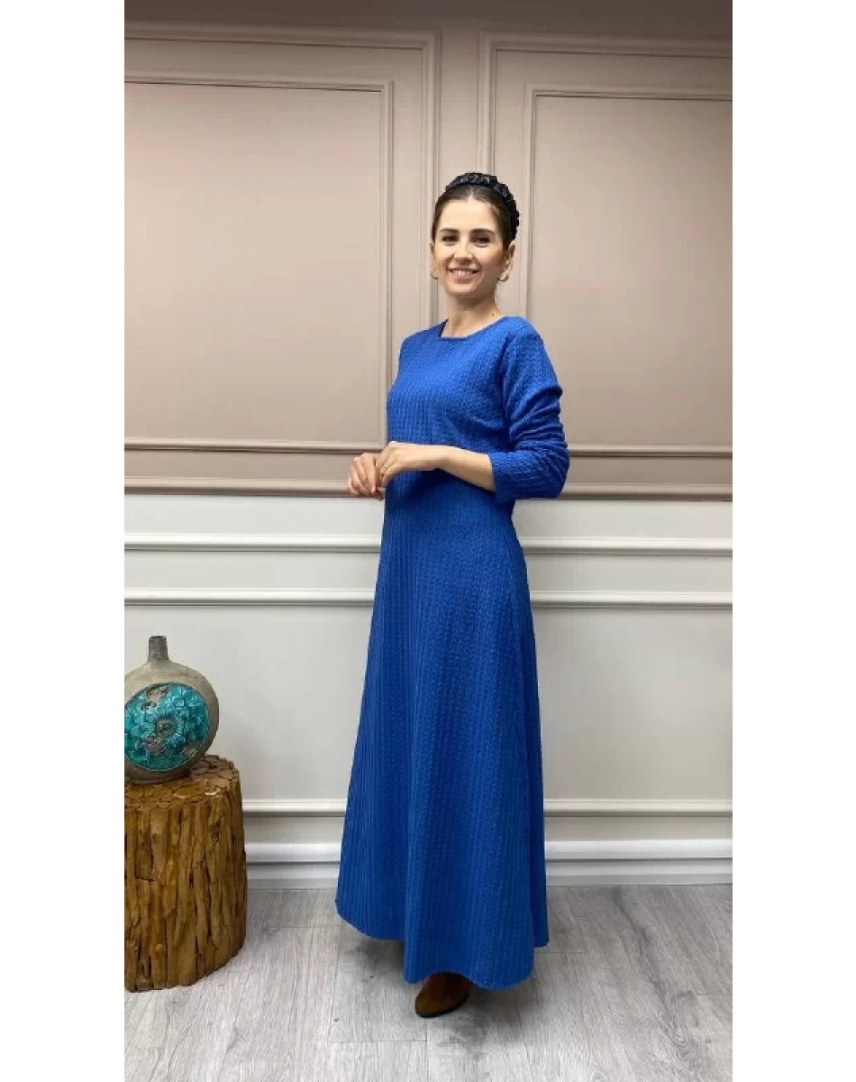 İnvee 6856 İndigo Elbise