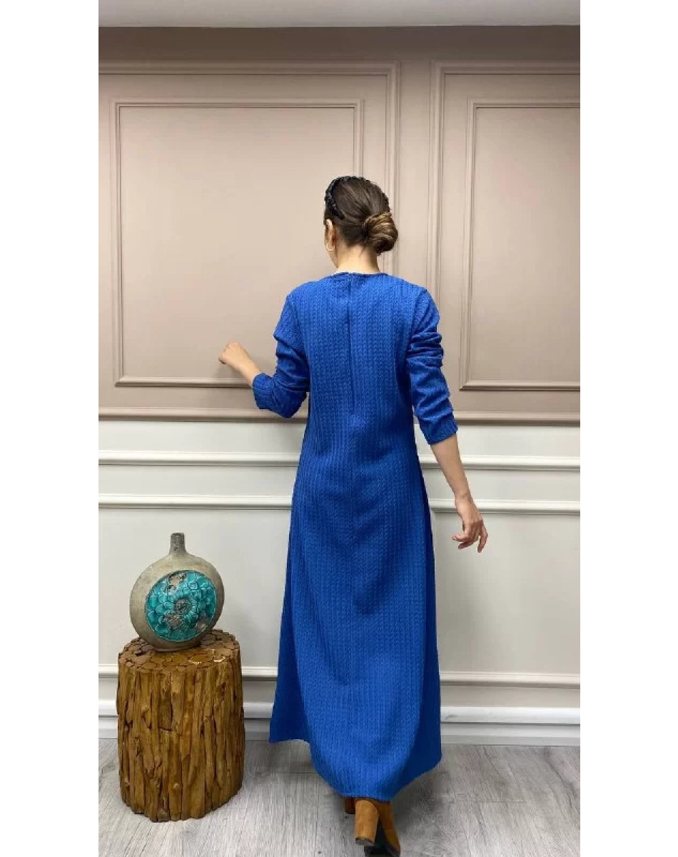 İnvee 6856 İndigo Elbise