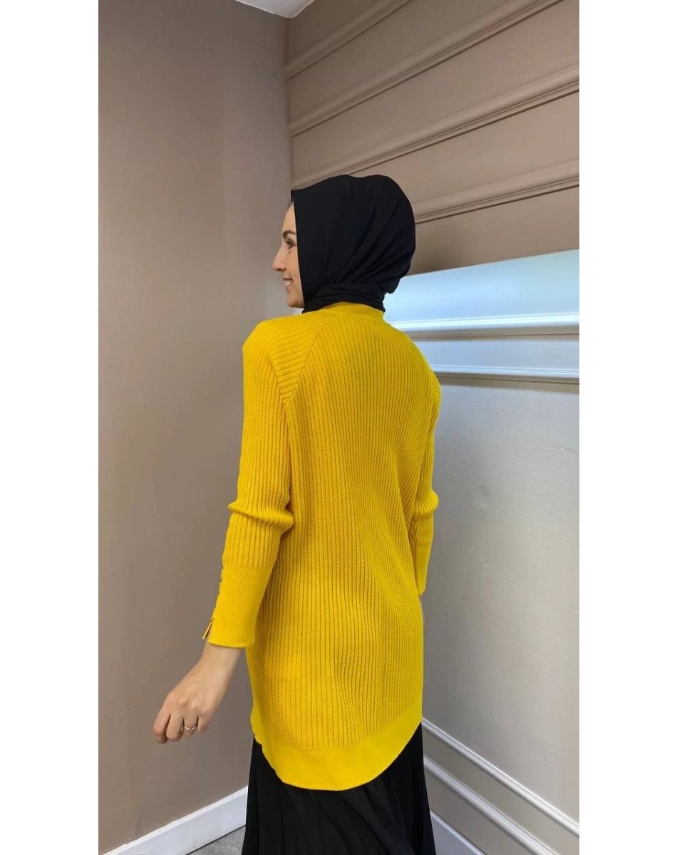 İnvee 6863 Sarı Hırka