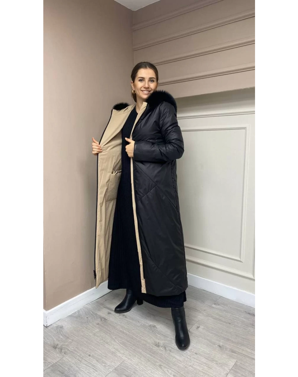 Ncl 22546 Siyah-Vizon Çift Taraflı Reflektörlü Kaban