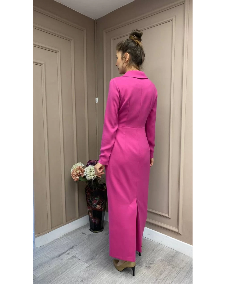 Senna 32329W23 Fuşya Zelins Abiye