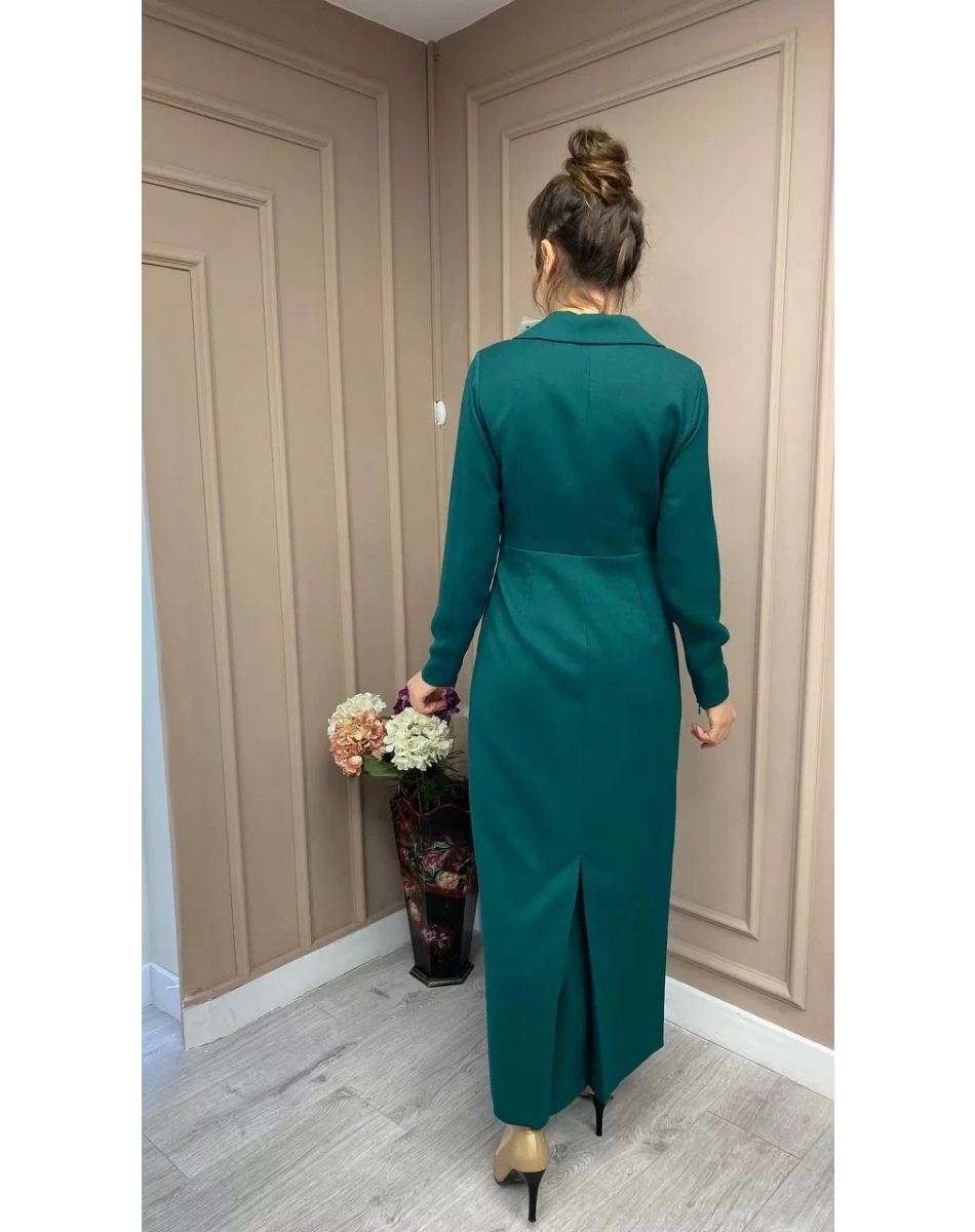 Senna 32329W23 Zümrüt Zelins Abiye