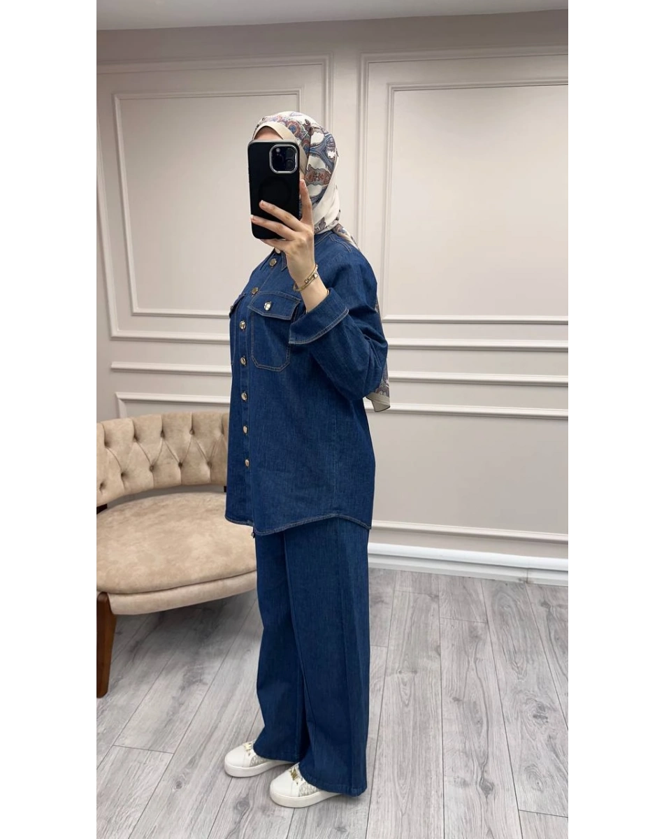 Exquise E26Y06208085 İndigo Duwayne-Duncan Takım