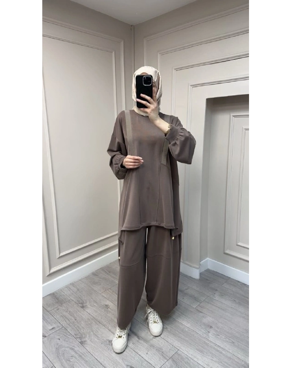 Ghisa 3610T4205 Kahve İkili Takım