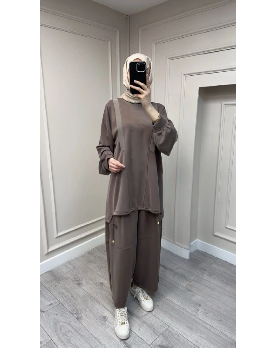 Ghisa 3610T4205 Kahve İkili Takım