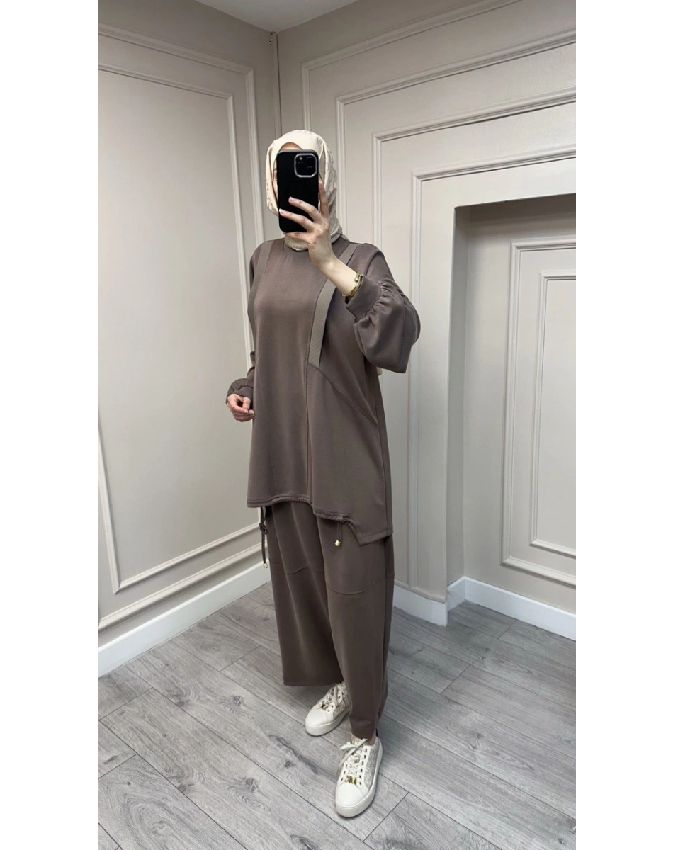 Ghisa 3610T4205 Kahve İkili Takım