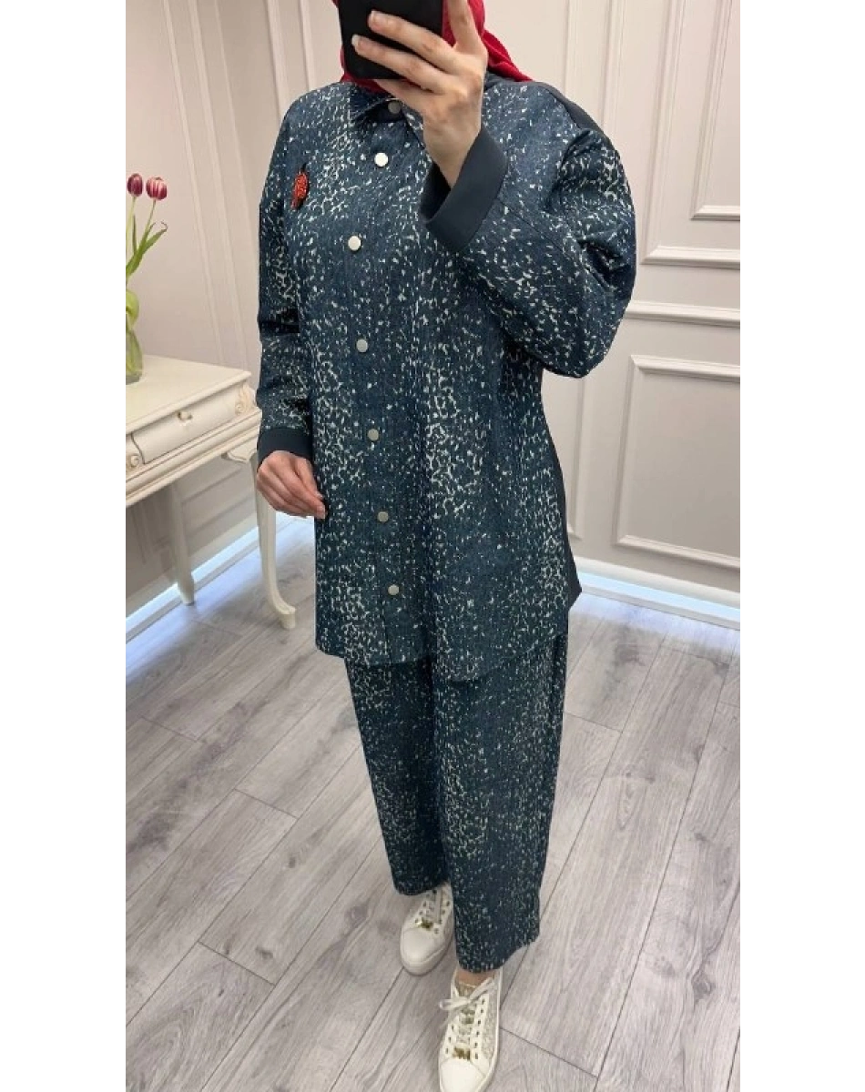 Ghisa 3610T9168 Gri Desenli Takım