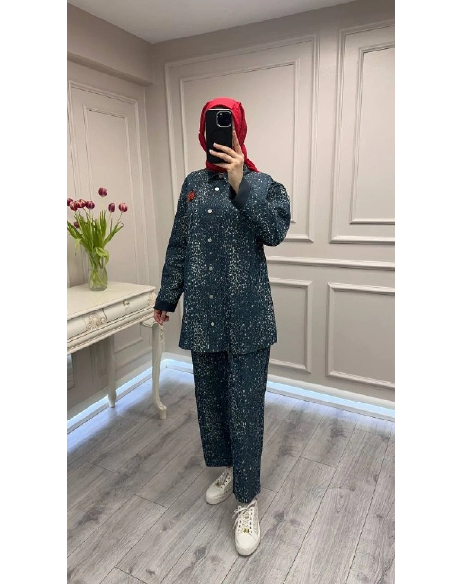 Ghisa 3610T9168 Gri Desenli Takım