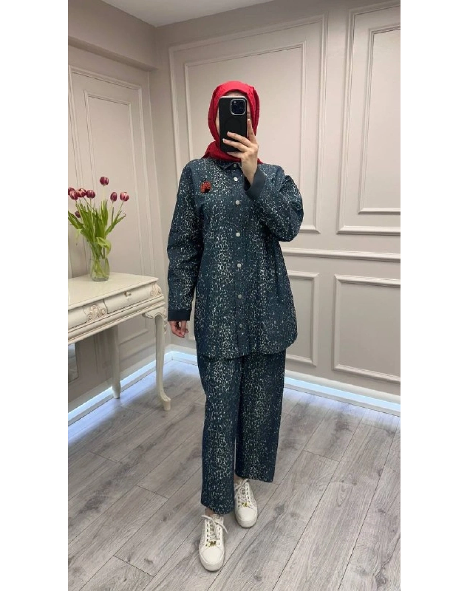 Ghisa 3610T9168 Gri Desenli Takım