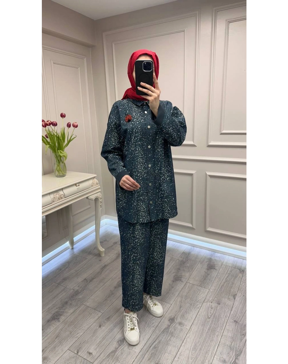 Ghisa 3610T9168 Gri Desenli Takım