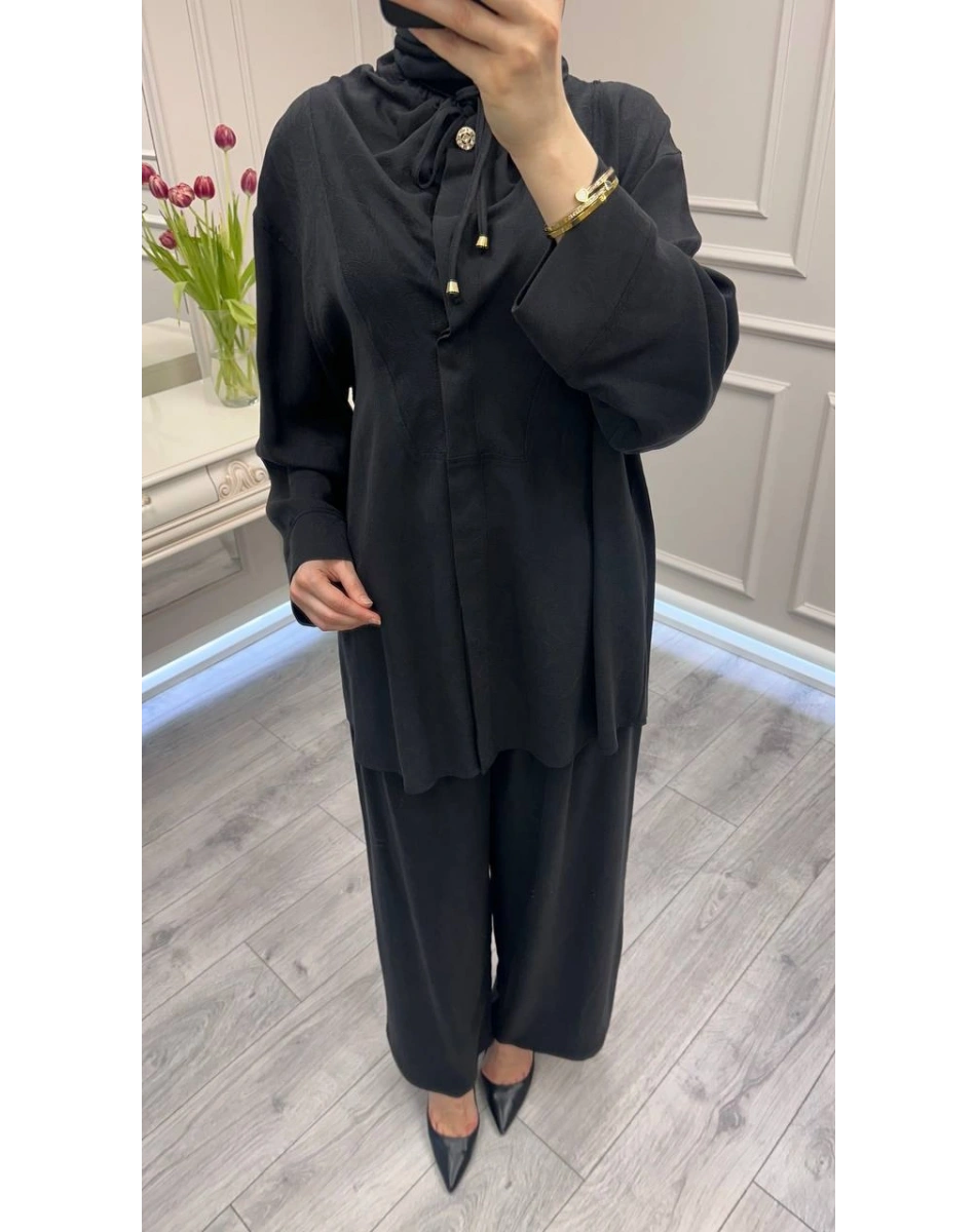 Ghisa 3610T9183 Siyah İkili Takım