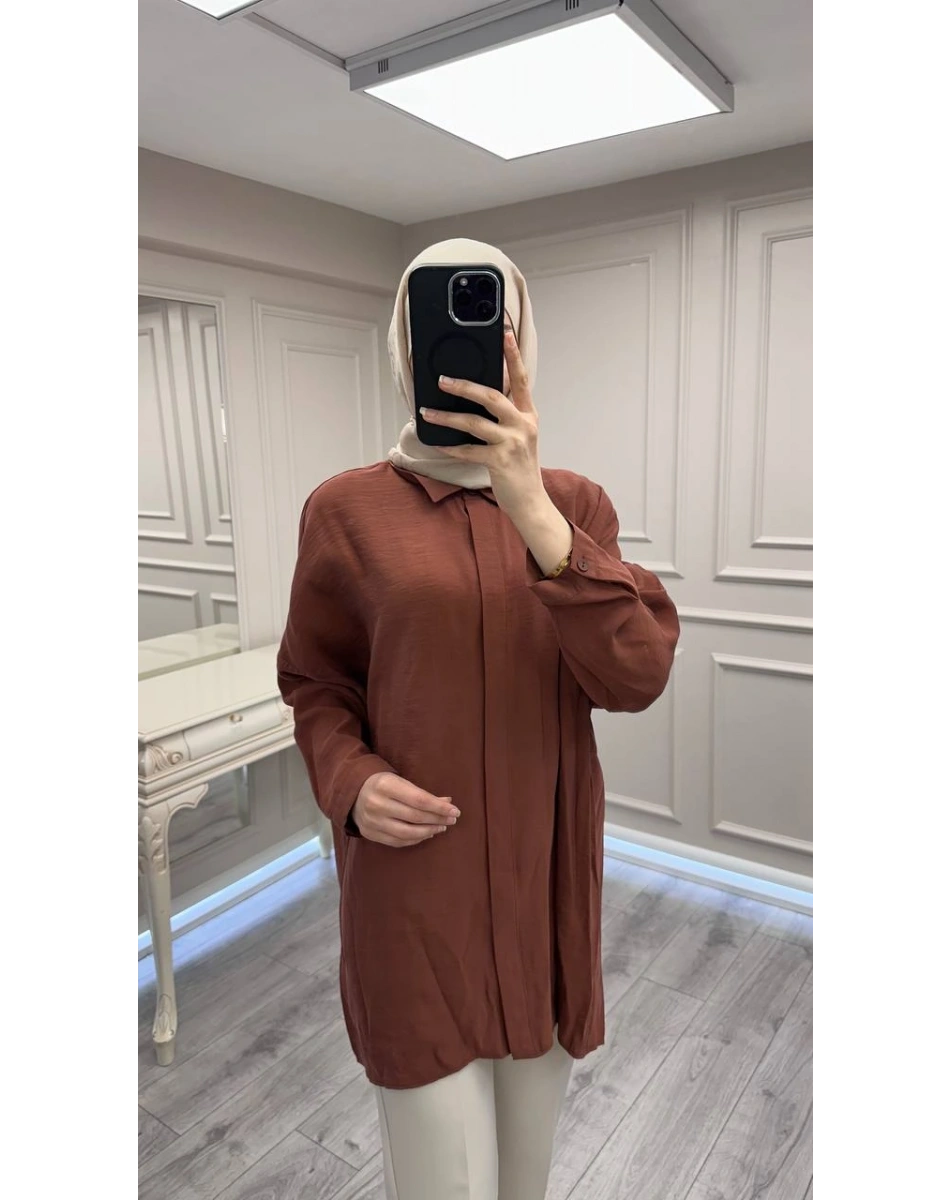 Nuss Triko 26Y3001 Krokan Gömlek