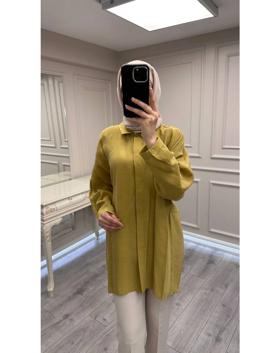 Nuss Triko 26Y3001 Amber Gömlek