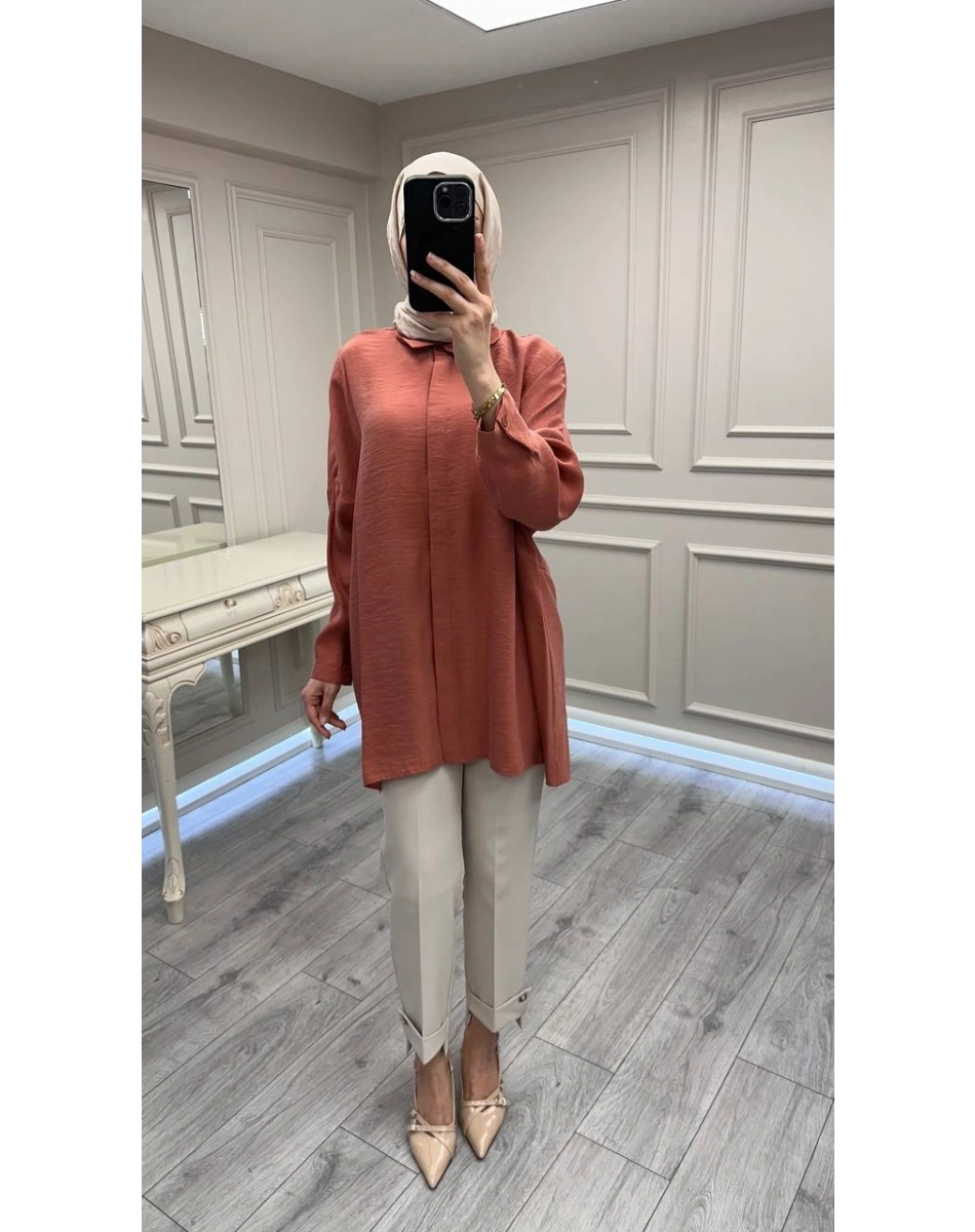 Nuss Triko 26Y3001 Anfora Gömlek