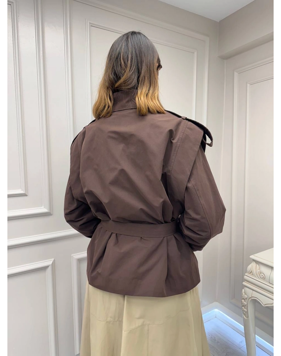 Venöve 26SSCEK0033 Kahverengi Teddy Ceket