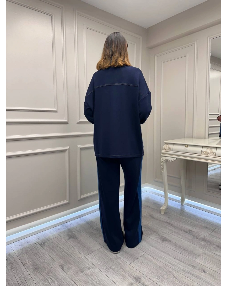 Exquise E26Y06281001 Lacivert Makena Macey Takım