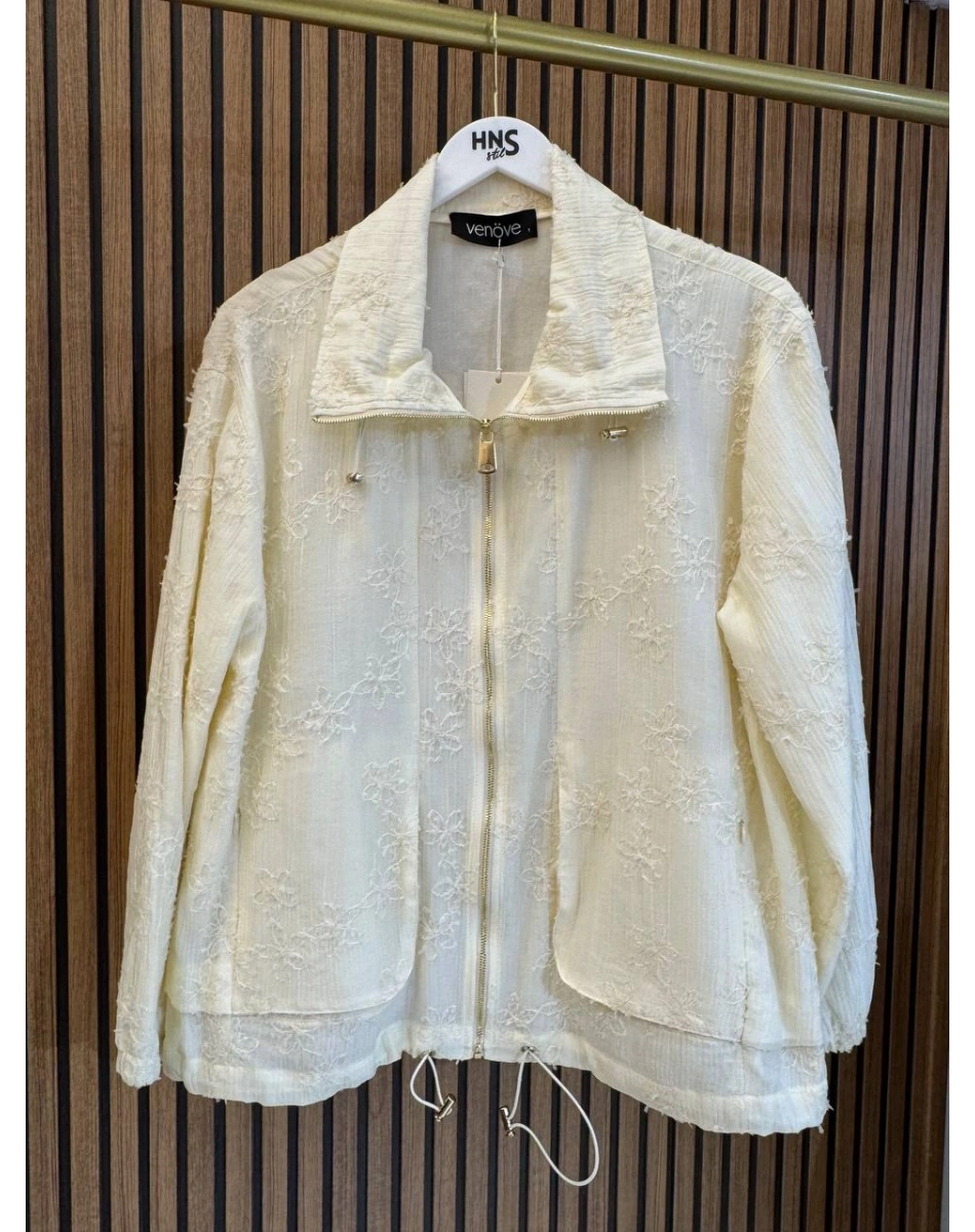 Venöve 26SSCEK0027 Bej Dani Ceket