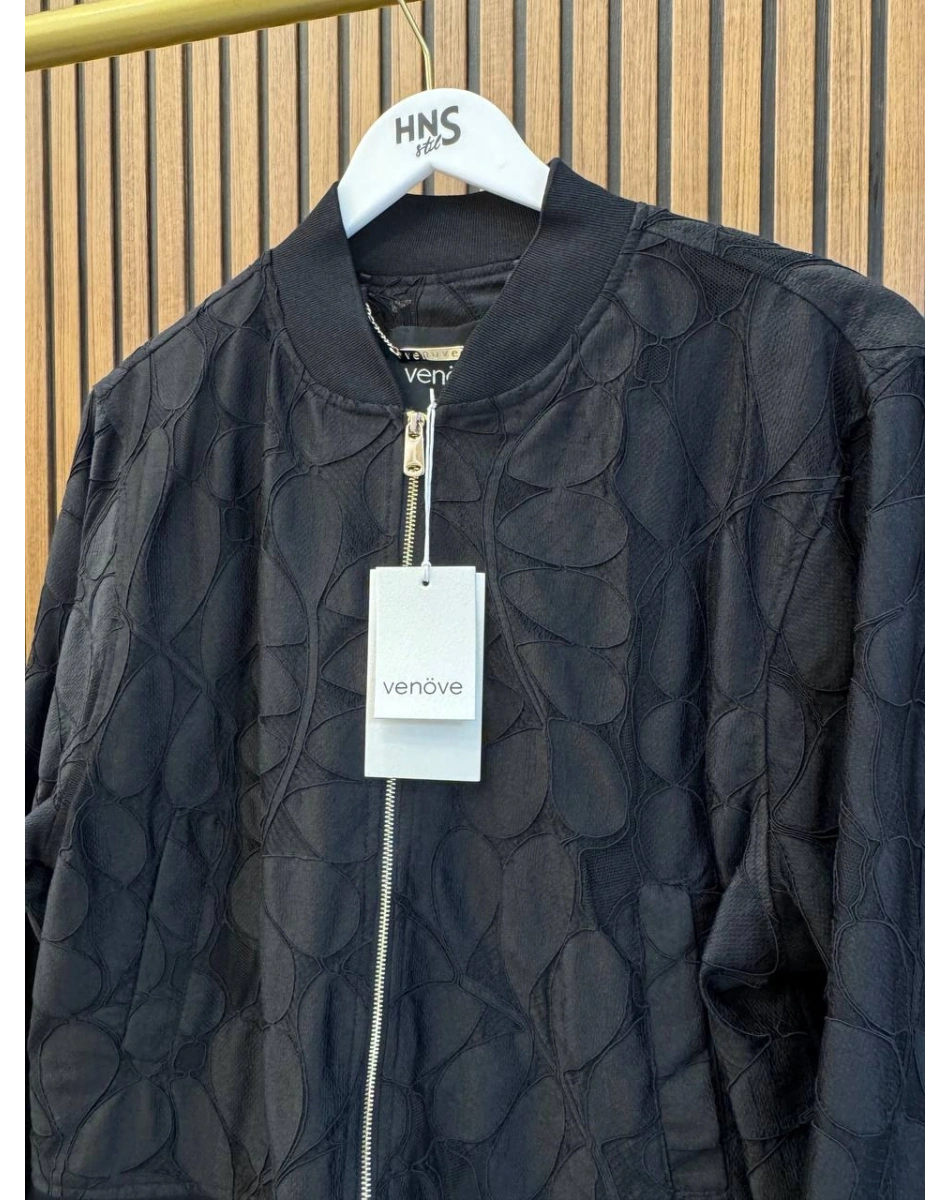 Venöve 26SSCEK0032 Siyah Finley Ceket