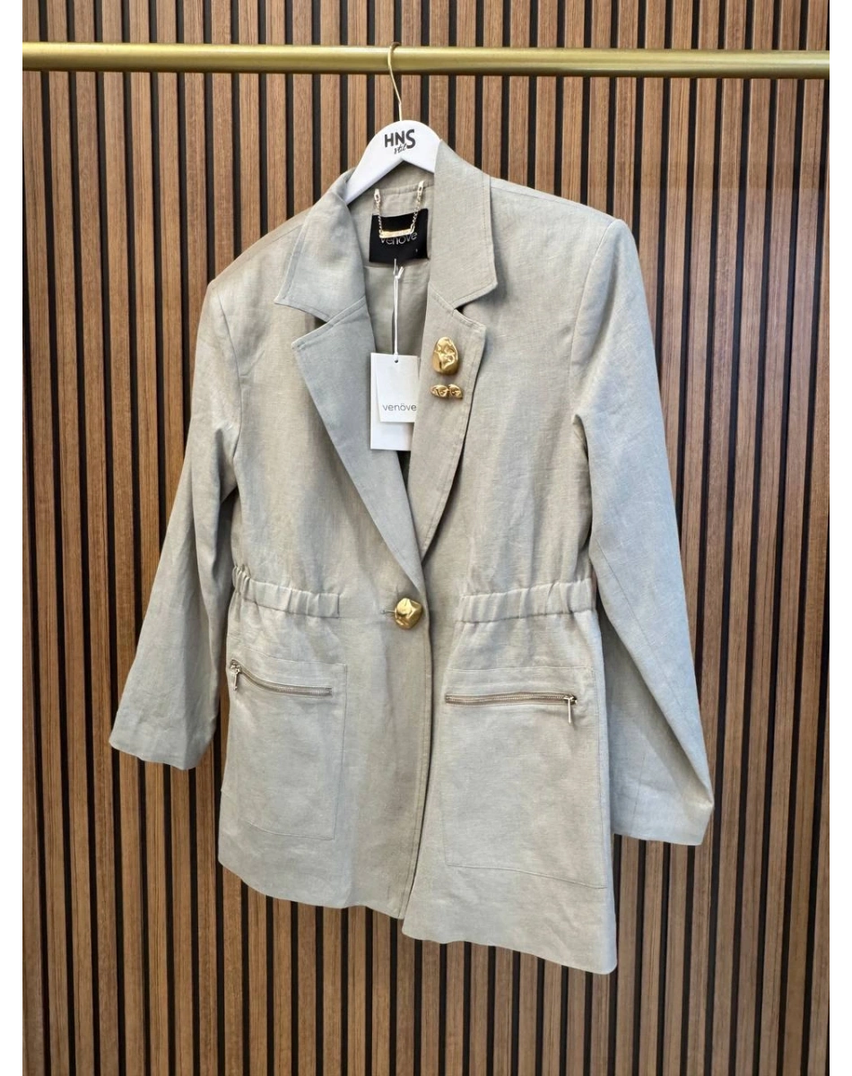 Venöve 26SSCEK0007 Yeşil Neve Ceket