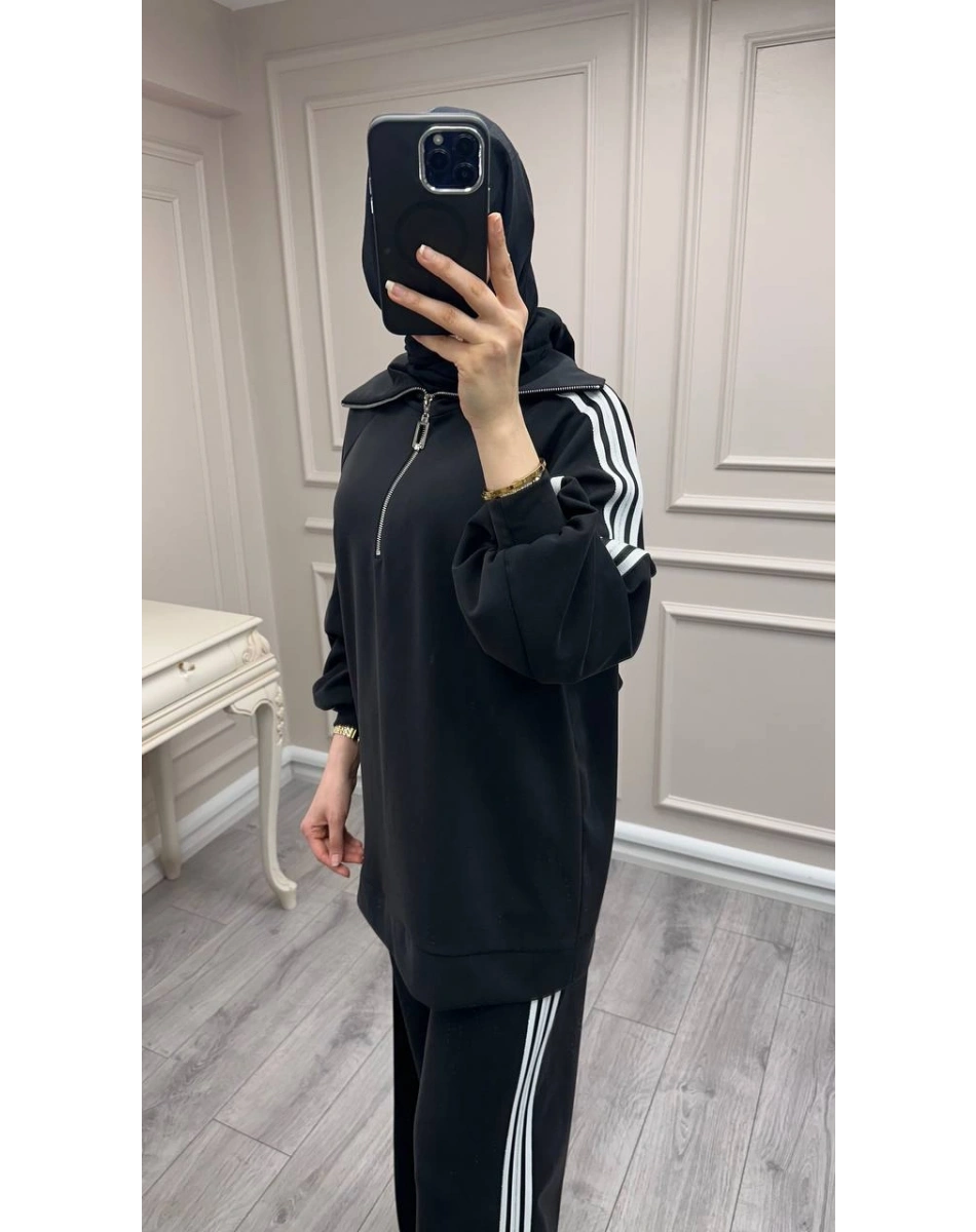 Nuss Triko 26Y1093 Siyah Takım