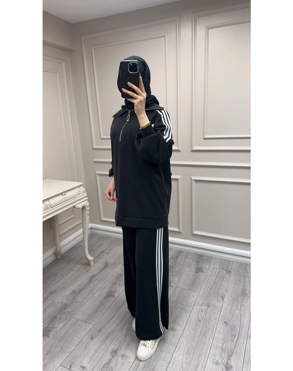 Nuss Triko 26Y1093 Siyah Takım