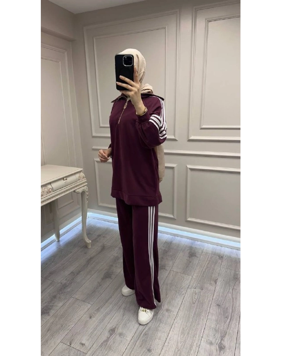 Nuss Triko 26Y1093 Mürdüm Takım