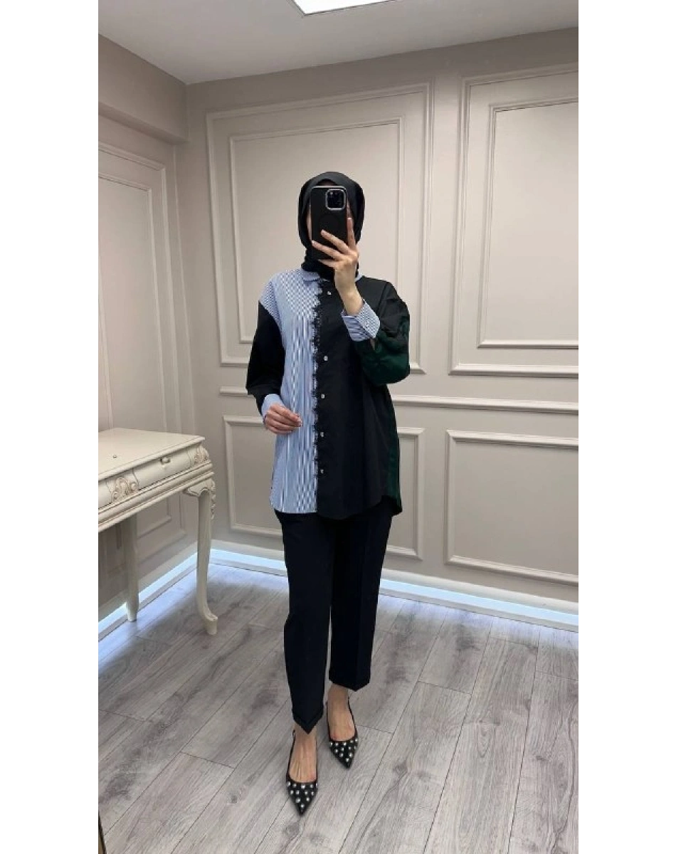 Ghisa 3610G4311 Yeşil Gömlek